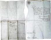 Altdeutsche Münzen und Medaillen
Warendorf
Urkunde, Telgte 21. August 1825. Handschriftlich ausgestellt von "zum Busch", Königliches Telgtisches Zol...
