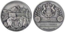 Altdeutsche Münzen und Medaillen
Württemberg
Wilhelm II., 1891-1918
Silbermedaille 1914 von Mayer & Wilhelm. 26. Landes- und Goldenes Jubiläumsschi...