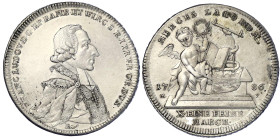 Altdeutsche Münzen und Medaillen
Würzburg-Bistum
Franz Ludwig von Erthal, 1779-1795
Prämientaler 1786 MP. Genius mit Füllhorn und Globus. 28,03 g. ...