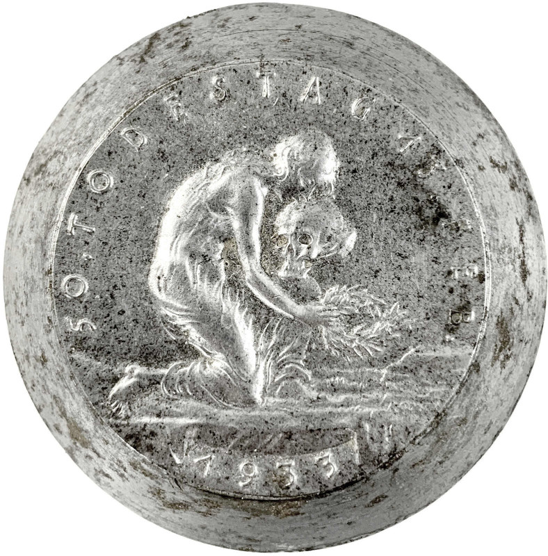 Medaillen
Drittes Reich
Original-Prägestempel (Patrize) zum Revers der Medaill...