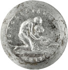Medaillen
Drittes Reich
Original-Prägestempel (Patrize) zum Revers der Medaille 1933 von Karl Goetz, auf den 50. Todestag Richard Wagners. Prägedurc...