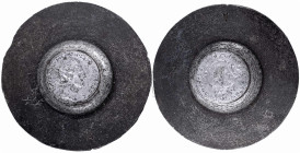 Medaillen
Medailleure
Goetz, Karl
Prägestempelpaar (Matrizen) zur Medaille 1929 a.d. 200. Geburtstag von Lessing. Prägedurchmesser 36 mm. Stempel E...