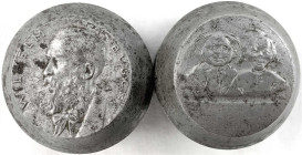 Medaillen
Medailleure
Goetz, Karl
Prägestempelpaar (Patrizen) zur Medaille 1932 a.d. 100 Geburtstag v. Wilhelm Busch. Prägedurchmesser 36 mm. Stemp...