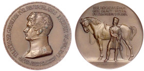 Medaillen
Medailleure
Hörnlein, Friedrich Wilhelm *1873, +1945
Bronzemedaille 1913 zum 100. Todestag Theodor Körners. 57 mm vorzüglich