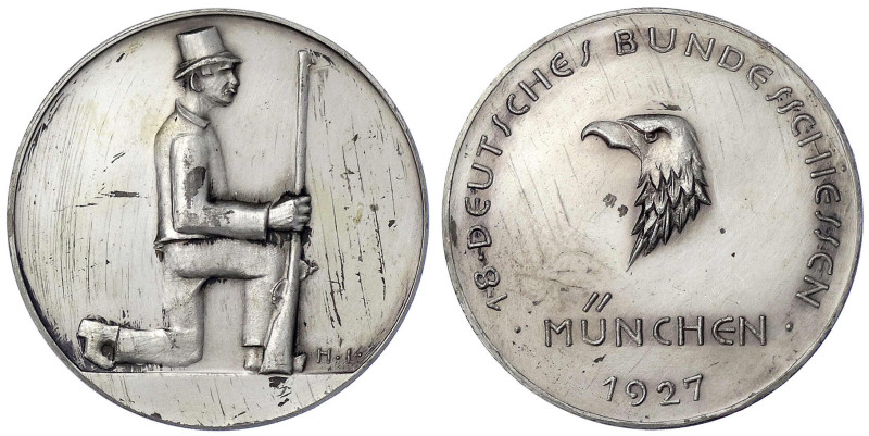 Medaillen
Schützenmedaillen
München
Silbermedaille (v. Carl Pöllath Schrobenh...