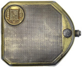 Medaillen
Sport
Auto- und Motorsport
Zigarettenetui, Silber 800/1000, teilvergoldet, vor 1926, mit Logo und Emblem Carl Benz. 102 x 85 x 9 mm; 103,...