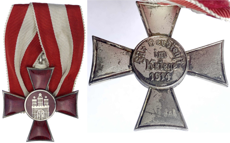 Orden und Ehrenzeichen
Deutschland
Deutsche Länder, bis 1918
Hamburg: Hanseat...