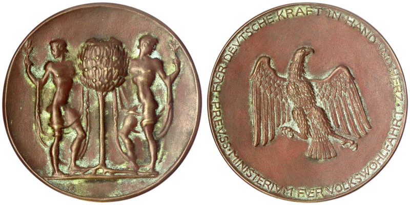 Orden und Ehrenzeichen
Deutschland
Weimarer Republik, 1919-1933
Adler-Plakett...
