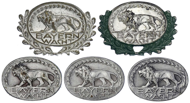 Orden und Ehrenzeichen
Deutschland
Weimarer Republik, 1919-1933
5 Abzeichen d...