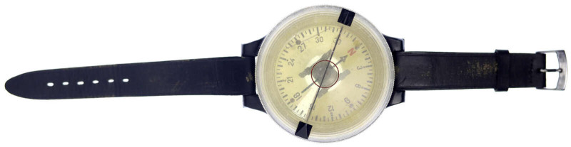Militaria
Sonstige militär. Gegenstände
Armkompass der Luftwaffe, sog. "schwar...