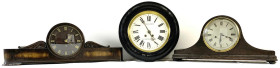 Varia
Uhren
Lots
3 Groß-Uhren: Wanduhr Jules Baroux (Durchmesser 37 cm), 2 Kaminuhren Holz (Gustav Becker, Freiburg in Schlesien und einmal batteri...