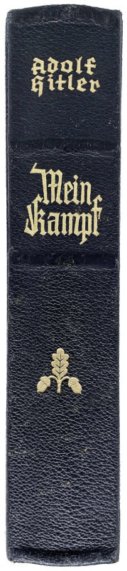 Literatur
Drittes Reich, 1933-1945
Hitler, Adolf. Mein Kampf. München 1939 (44...