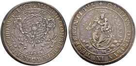 Bayern. Maximilian I. als Kurfürst 1623-1651 
Madonnentaler 1625 (aus 1623) -München-. Hahn 108, Witt. 889, Dav. 6071. -Walzenprägung- feine Patina, ...