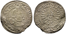 Brandenburg-Ansbach. Joachim Ernst 1603-1625 
Kipper-24 Kreuzer 1622 -Crailsheim-. Brustbild im Harnisch nach rechts zwischen der geteilten Jahreszah...