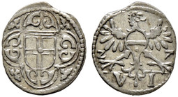 Konstanz, Stadt. 
Sechser (6 Pfennig) 1627. Nau 218, Rutishauser 195b. selten, sehr schön-vorzüglich