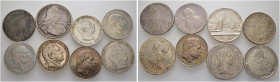 Ca. 200 Stücke: Münzen und etwas an Medaillen in verschiedensten Metallen, viel Silber. Dabei auch diverse Stücke aus Österreich und Deutschland incl....