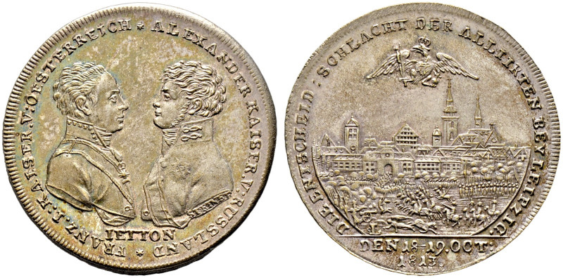 Haus Österreich. Franz I., Kaiser von Österreich 1804-1835 
Versilberte, jetona...