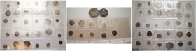 Nürnberg, Stadt. 
Sammlung von 69 Kleinmünzen aus dem Zeitraum ca. 1250 bis 1806. Dabei diverse Pfennige, Halbschillinge, Heller, Kreuzer, 3 Kreuzer ...