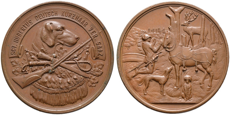 Haus Österreich. Franz Josef I., Kaiser von Österreich 1848-1916 
Bronzene Präm...