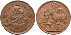 Haus Österreich. Franz Josef I., Kaiser von Österreich 1848-1916 
Bronzene Prämienmedaille o.J. (um 1900) unsigniert (von Mayer und Wilhelm), des St....
