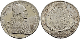 Sachsen-Albertinische Linie. Friedrich August III. 1763-1806 
Ausbeute-Konventionstaler 1802 -Dresden-. IEC. Kahnt (Sachsen) 1092, Buck 212d, Thun 29...
