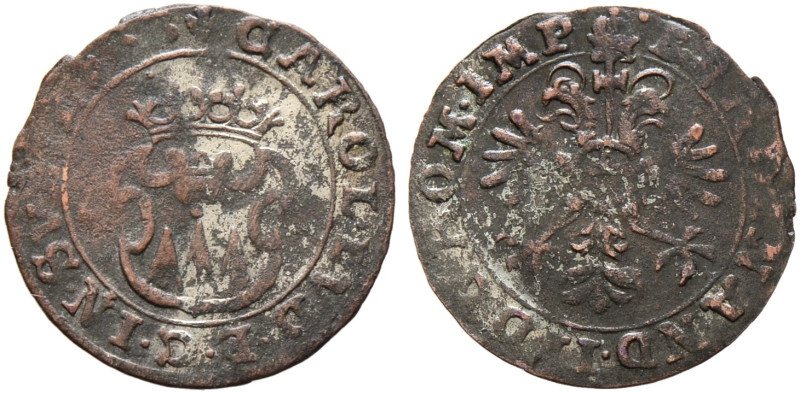 Sulz, Grafschaft. Karl Ludwig II. Ernst 1617-1648 
Batzen o.J. -Tiengen-. Gekrö...