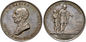 FRANKFURT (an der Oder). Brandenburgische Universität Frankfurt/O. (heutige Europa-Universität Viadrina) 
Silbermedaille 1785 von Abramson, auf das 5...