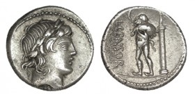 MARCIA. Denario. L.Marcius Censorinus. Roma. CD-957, SI-24. 3,90 g. EBC