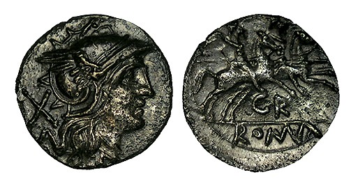 SEMPRONIA. Denario. Ti. Sempronius Gracchus.Incierta italiana. CD-1250, SI-1. Pl...