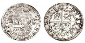 8 REALES. Segovia. 1632-R. XC-571. Difícil en esta conserv. EBC