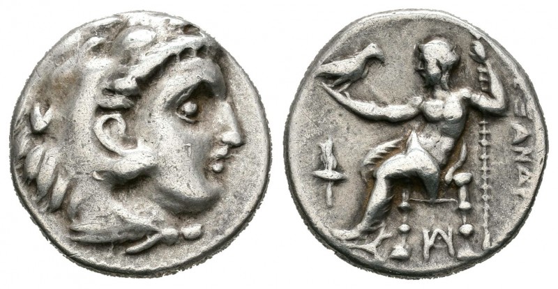 Imperio Macedonio. Alejandro III Magno. Dracma. 336-323 a.C. Amphipolis. (Müller...