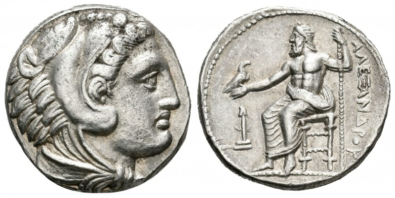 Imperio Macedonio. Alejandro III Magno. Tetradracma. 336-323 a.C. Amphipolis. (P...
