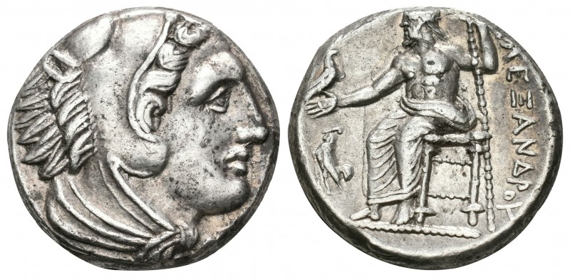 Imperio Macedonio. Alejandro III Magno. Tetradracma. 336-323 a.C. Amphipolis. (P...