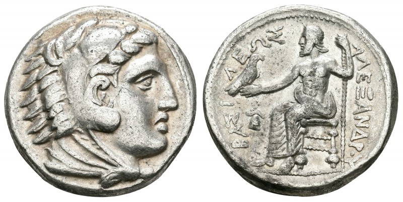Imperio Macedonio. Alejandro III Magno. Tetradracma. 323-320 a.C. Amphipolis. (P...