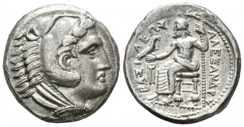 Imperio Macedonio. Alejandro III Magno. Tetradracma. 322-320 a.C. Amphipolis. (P...