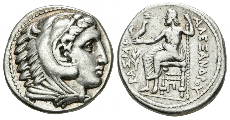 Imperio Macedonio. Alejandro III Magno. Tetradracma. 320-317 a.C. Amphipolis. (P...