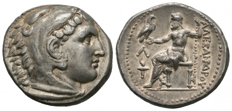 Imperio Macedonio. Alejandro III Magno. Tetradracma. 300-286 a.C. Amphipolis. (P...