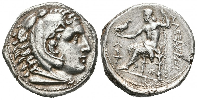 Imperio Macedonio. Alejandro III Magno. Tetradracma. 305-298 a.C. Amphipolis. (P...