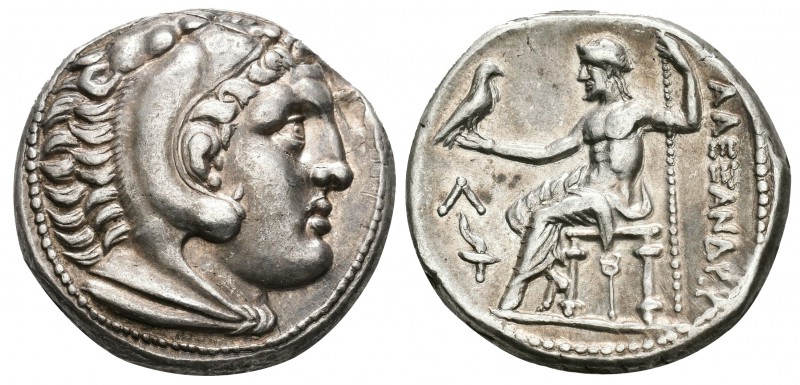 Imperio Macedonio. Alejandro III Magno. Tetradracma. 307-297 a.C. Amphipolis. (P...