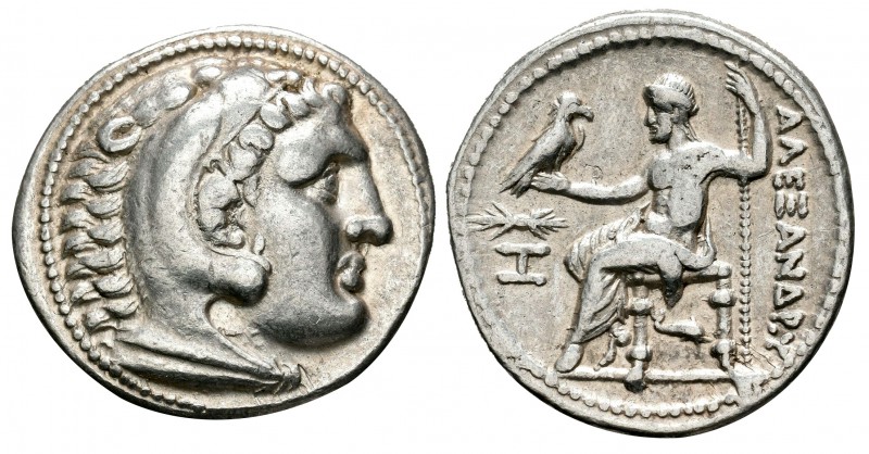 Imperio Macedonio. Alejandro III Magno. Tetradracma. 294-290 a.C. Amphipolis. (P...
