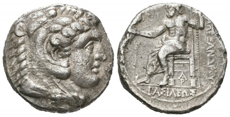 Imperio Macedonio. Alejandro III Magno. Tetradracma. 323-320 a.C. Arados. (Price...