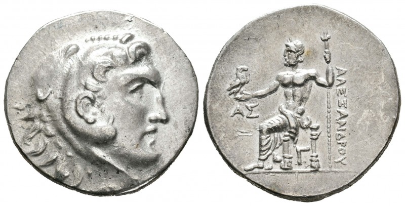 Imperio Macedonio. Alejandro III Magno. Tetradracma. 212-184 a.C. Aspendos. (Pri...