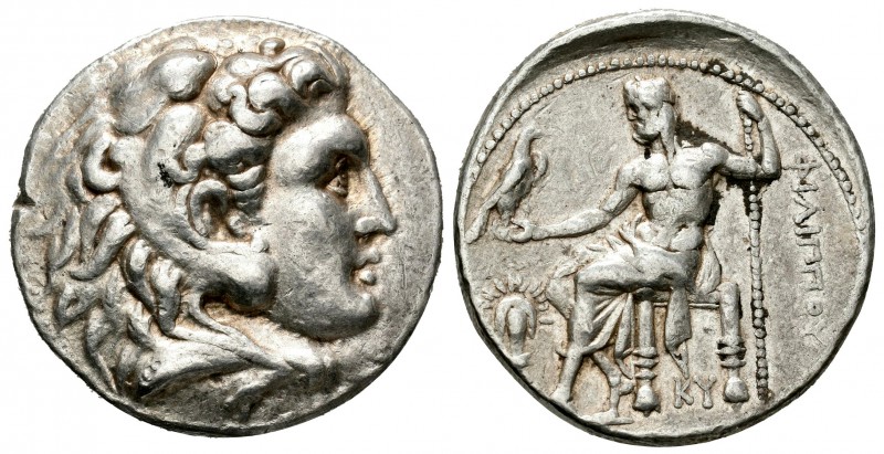 Imperio Macedonio. Alejandro III Magno. Tetradracma. 323-317 a.C. Babylon. (Pric...