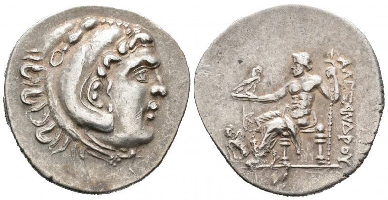 Imperio Macedonio. Alejandro III Magno. Tetradracma. 336-323 a.C. Chios. (Price-...