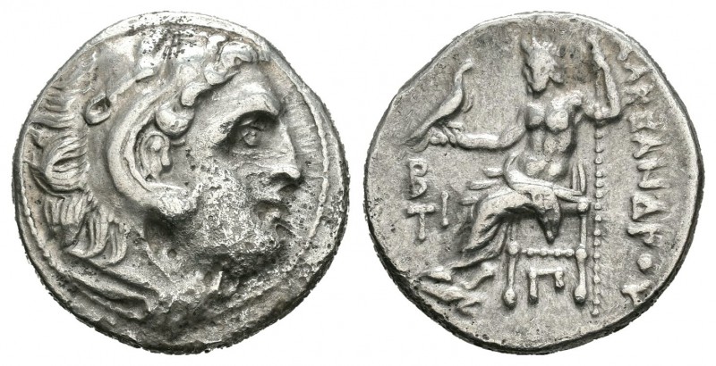 Imperio Macedonio. Alejandro III Magno. Dracma. 336-323 a.C. Incierta. (Müller-7...