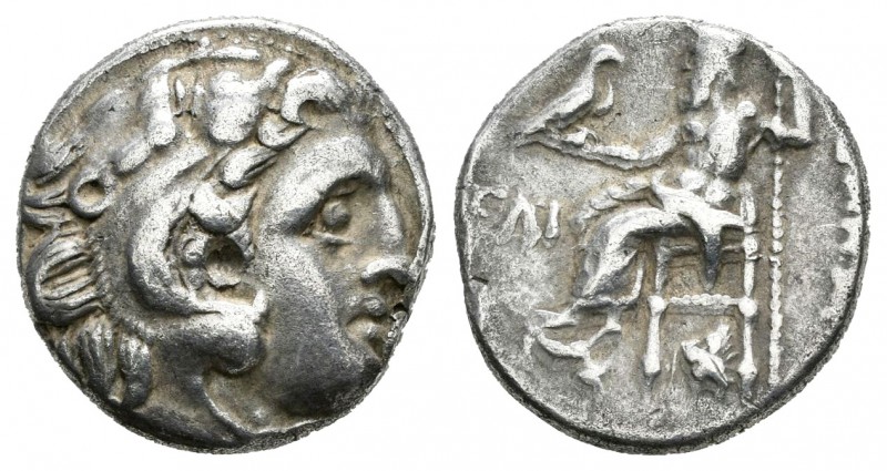 Imperio Macedonio. Alejandro III Magno. Dracma. 336-323 a.C. Incierta. (Müller-8...