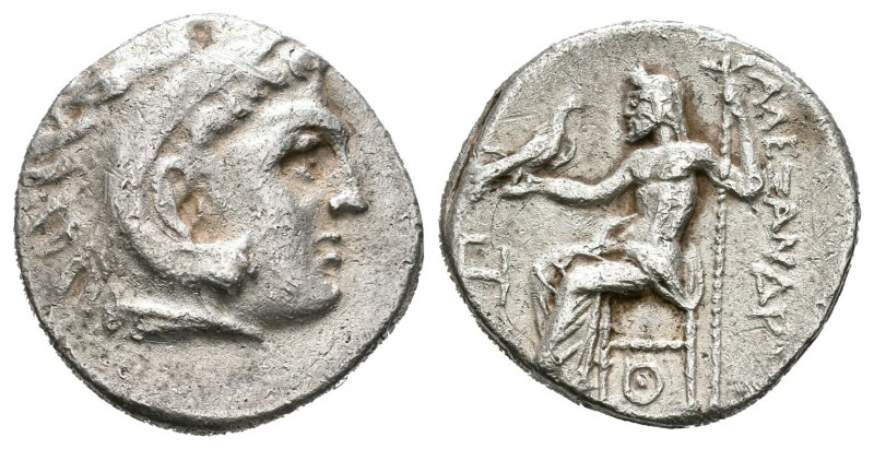 Imperio Macedonio. Alejandro III Magno. Dracma. 336-323 a.C. Incierta. (Müller-1...