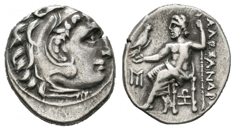 Imperio Macedonio. Alejandro III Magno. Dracma. 310-301 a.C. Incierta. (Price-15...