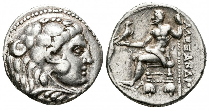 Imperio Macedonio. Alejandro III Magno. Tetradracma. 336-323 a.C. Incierta. (Pri...