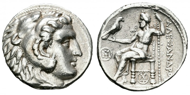 Imperio Macedonio. Alejandro III Magno. Tetradracma. 336-323 a.C. Incierta. (Mül...